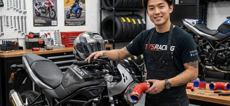 装着事例：シリコンホース