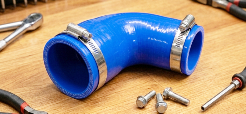 装着事例：シリコンホース