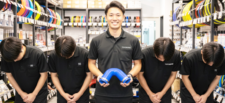 装着事例：シリコンホース