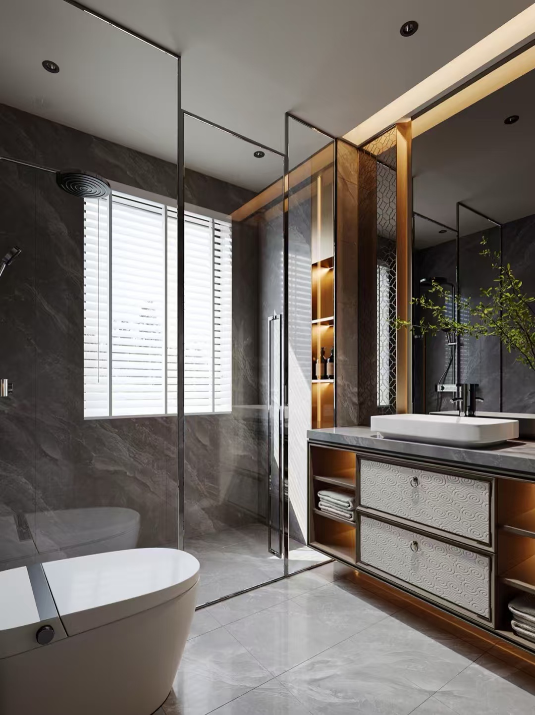 リビング（テレビ壁）