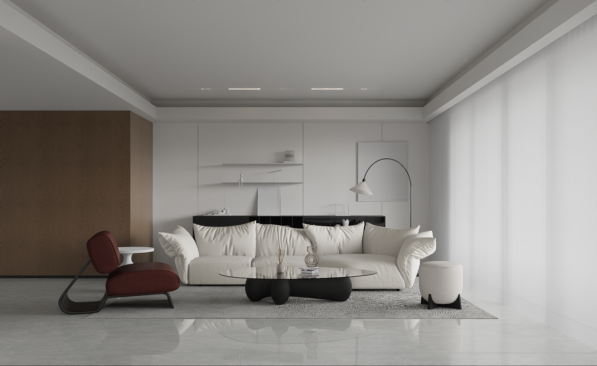 寝室（ミニマル）